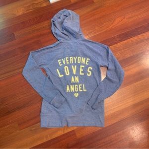 Victoria’s Secret everybody loves an angel full zip hoodie